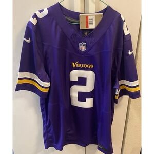 Justin Jefferson #2 Nike Men's On- Field Purple Vikings Jersey‎ Sz Lg Vapor $175